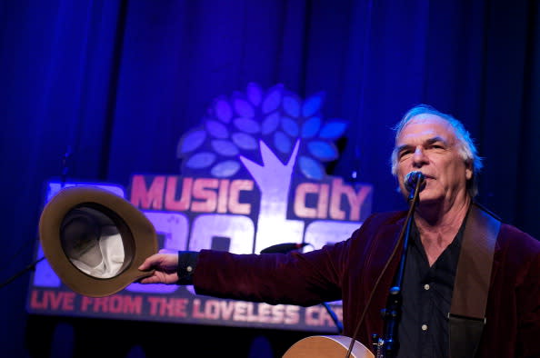 David Olney performs during Music City Roots at the Loveless Cafe on March 7, 2012 in Nashville, Tennessee.