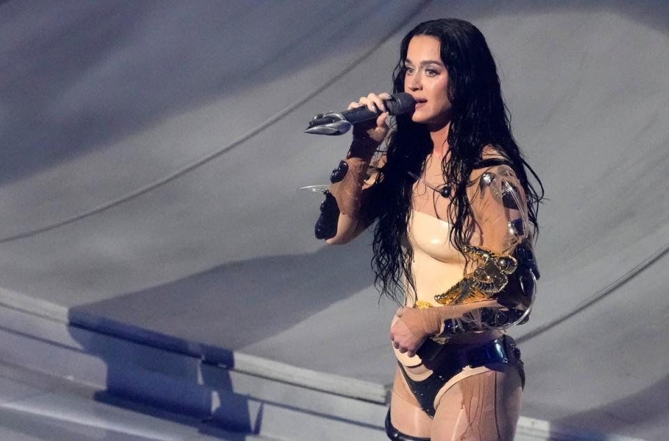 Katy Perry to perform at the 2024 MTV VMAs (AP)