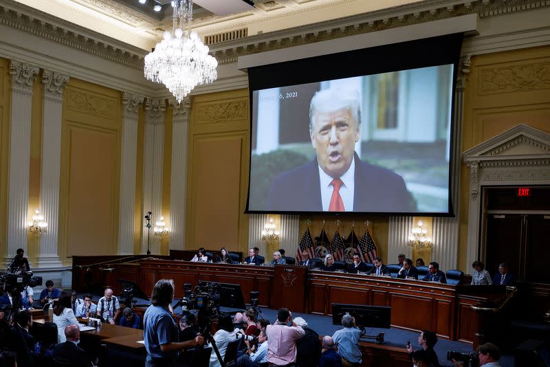 FILE PHOTO: U.S. House holds public hearings on Jan. 6, 2021 assault on Capitol