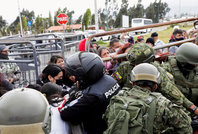 FILE PHOTO: Prison riot in Ecuador