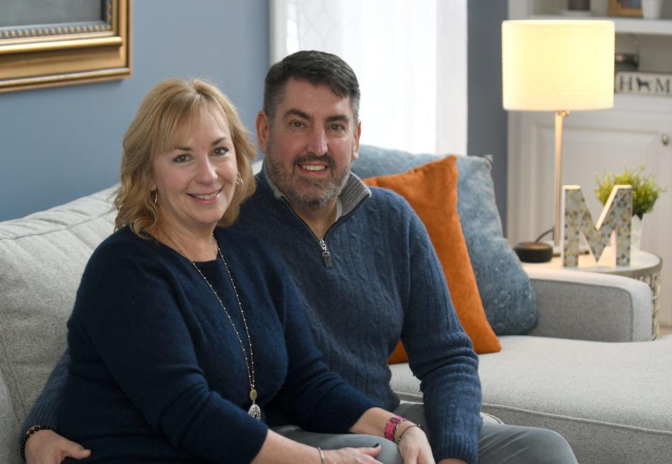 Michele and Jonathan Maas of Jackson Township are starting a nonprofit to pay it forward after Jonathan nearly died from COVID and is still a longhauler. Monday,  February 7, 2022.