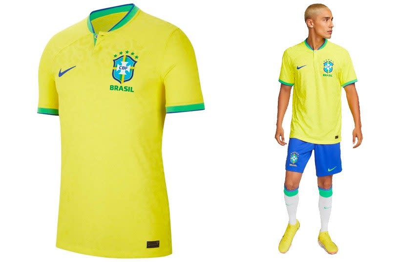 Brazil World Cup 2022 home kit - NIKE