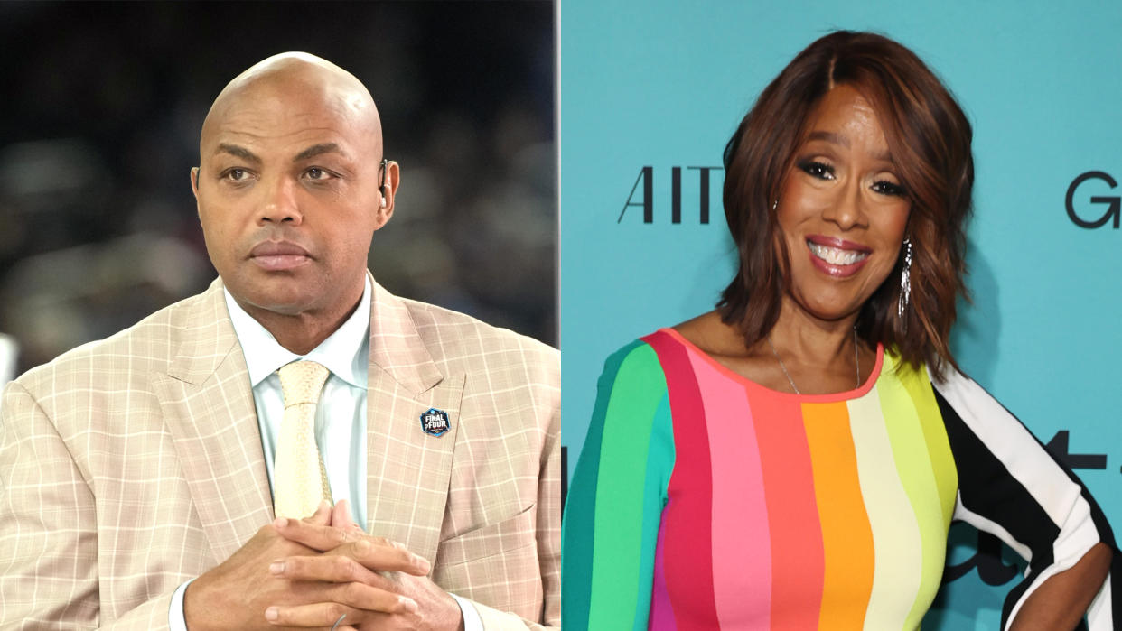 Charles Barkley and Gayle King