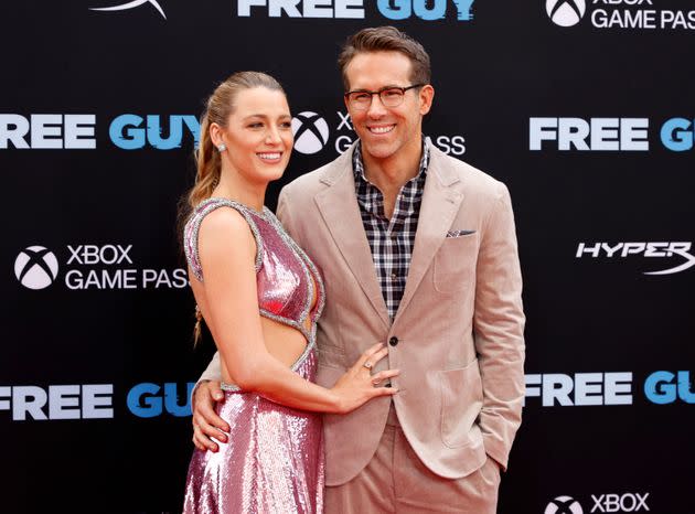 Actors Blake Lively and Ryan Reynolds in 2021. (Photo: Arturo Holmes via Getty Images)