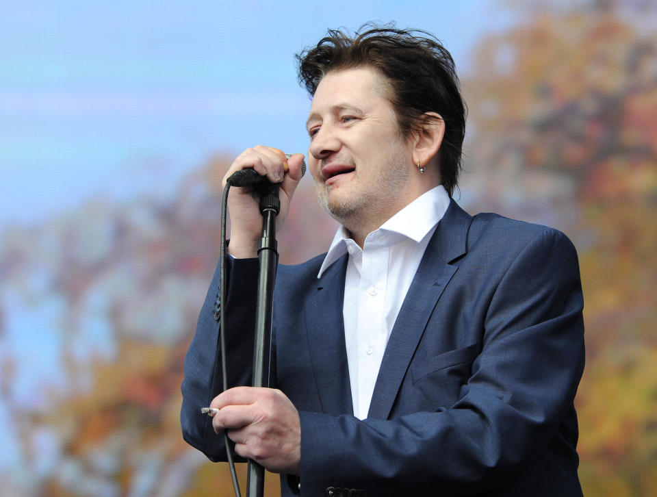 Barclaycard British Summer Time Concert, Hyde Park, London, Britain - 05 Jul 2014, The Pogues - Shane Macgowan (Photo by Brian Rasic/Getty Images)