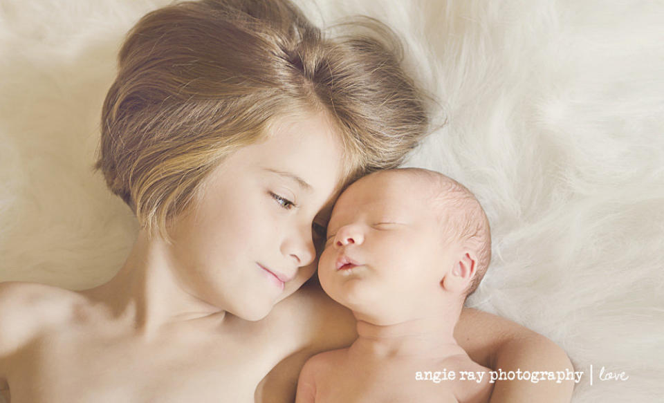 My 6 year old Lucie with her then 5-days new little brother Eliot. Her expression was not posed, I had wanted her to look at the camera but he did a little sigh in his sleep and she said “aww” and turned her head towards him and closed her eyes. I teared up as I clicked the shutter, so magical.