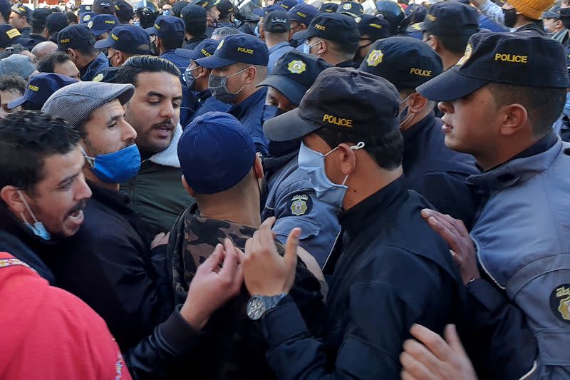 Anti-government protests in Tunis