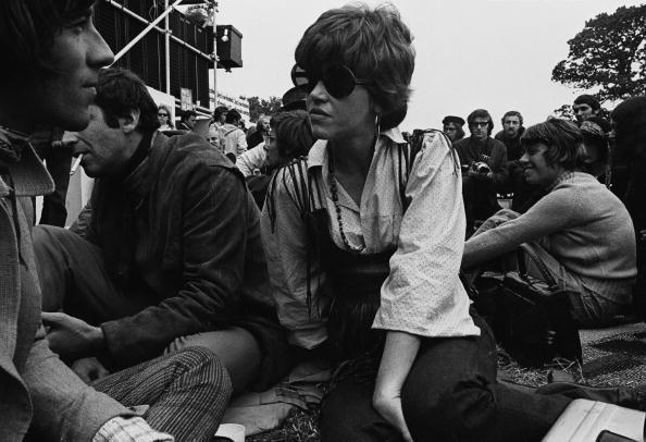 Jane Fonda at Isle Of White Festival, 1969