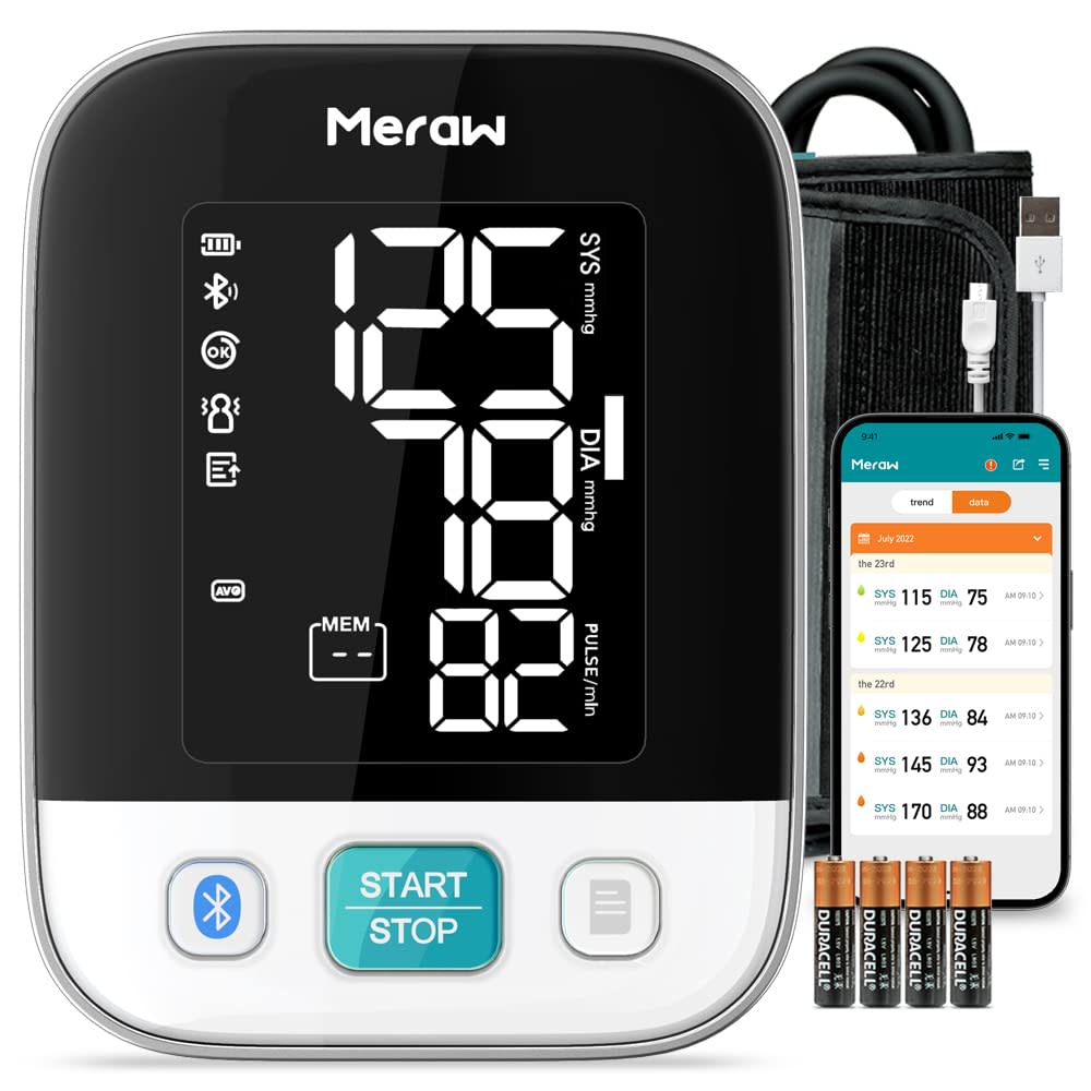 <p><a href="https://go.redirectingat.com?id=74968X1596630&url=https%3A%2F%2Fwww.walmart.com%2Fip%2FMeraw-Cedar-Arm-Blood-Pressure-Monitor-Automatic-Cuff-8-7-16-5-Bluetooth-App-Tracking%2F1887093983&sref=https%3A%2F%2Fwww.redbookmag.com%2Fbody%2Fhealth-fitness%2Fg62225193%2Fbest-blood-pressure-monitors%2F" data-i13n="elm:affiliate_link;elmt:premonetized" rel="sponsored" target="_blank" data-ylk="slk:Shop Now;elm:affiliate_link;elmt:premonetized;itc:0;sec:content-canvas" class="link rapid-noclick-resp rapid-with-clickid etailiffa-link">Shop Now</a></p> <p>Blood Pressure Monitor</p> <p>walmart.com</p> <p>$39.99</p><span class="copyright">Meraw</span>