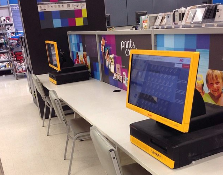 The store's Kodak photo kiosk were affected. Photo: Yelp