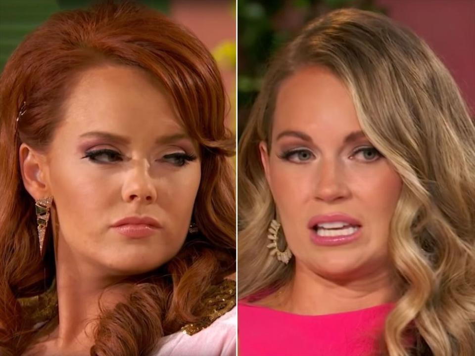 Kathryn Dennis (left) and Cameran Eubanks