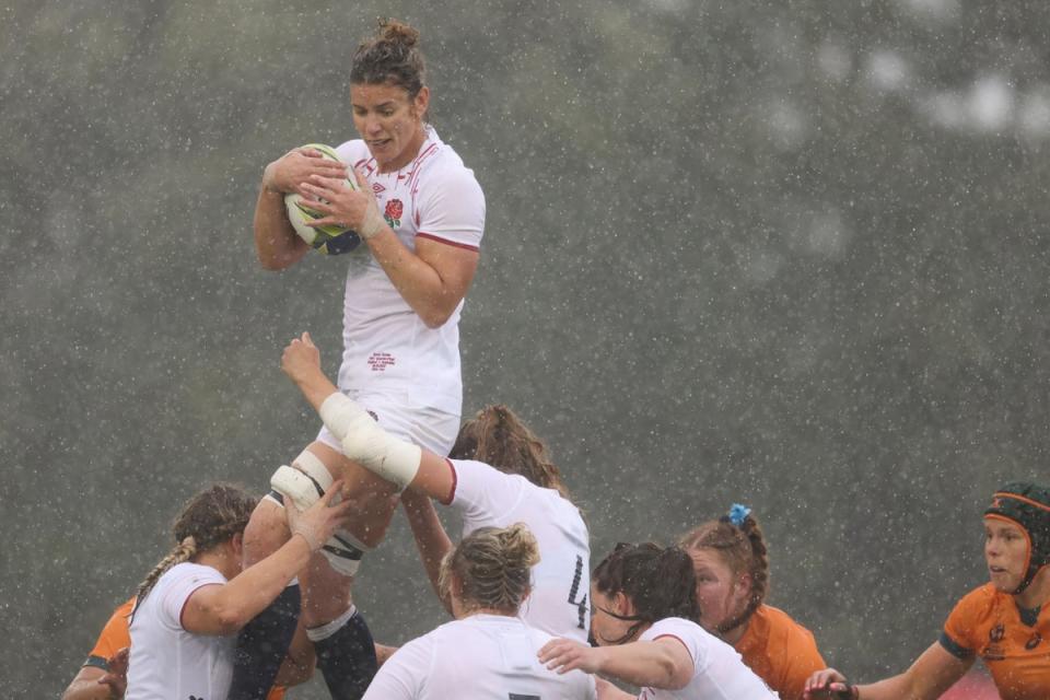 Trailblazer: Hunter will go down in English rugby history after a remarkable career (AFP via Getty Images)