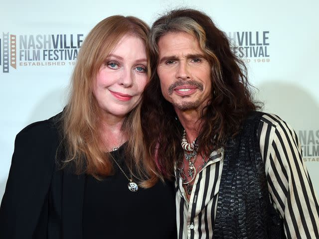 Rick Diamond/Shutterstock Bebe Buell and Steven Tyler