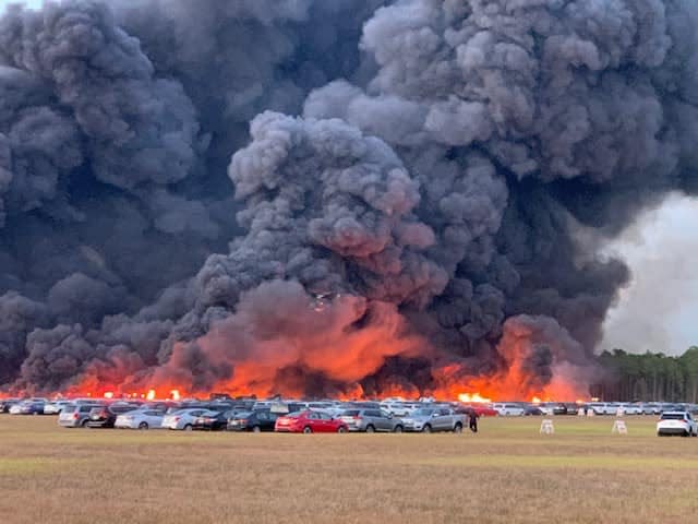 fire southwest florida international airport