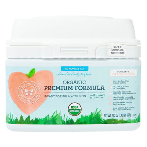 The Honest Company Organic Premium Infant Formula