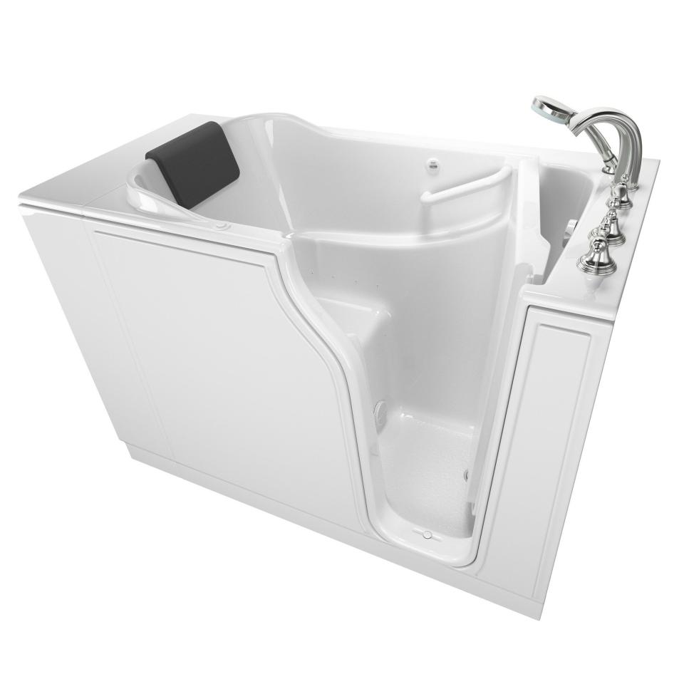 3) American Standard White Fiberglass Walk-In Bath