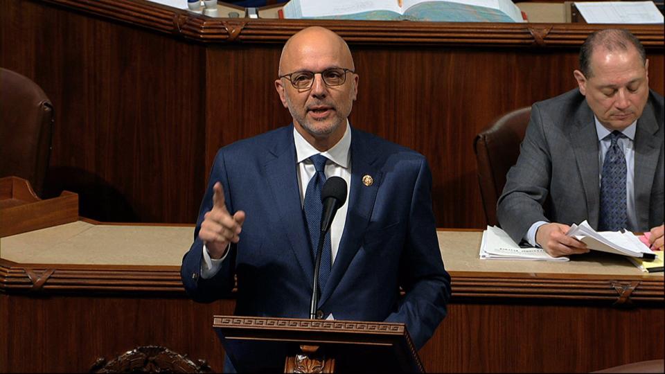 Rep. Ted Deutch, D-Boca Raton, said Wednesday about the latest anti-gun violence measure in Congress: "The next week is really important. But if the Senate can move forward and pass that in a bipartisan way with 60, or hopefully, 70 votes … what I will argue with my colleagues … is we need to take action to save lives."