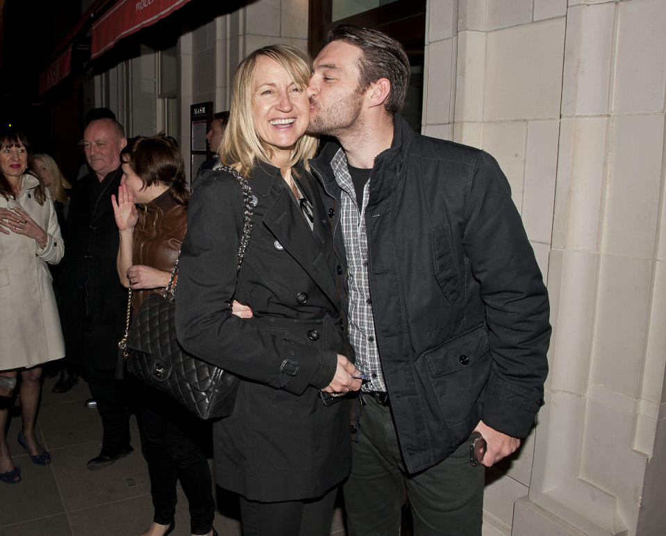 Carol McGiffin is seen arriving at Mash restaurant, Piccadilly on March 27, 2014 in London, England. (Photo by Niki Nikolova/FilmMagic)