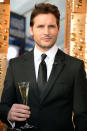 Peter Facinelli toasts at the 19th Annual Screen Actors Guild Awards at the Shrine Auditorium in Los Angeles, CA on January 27, 2013.