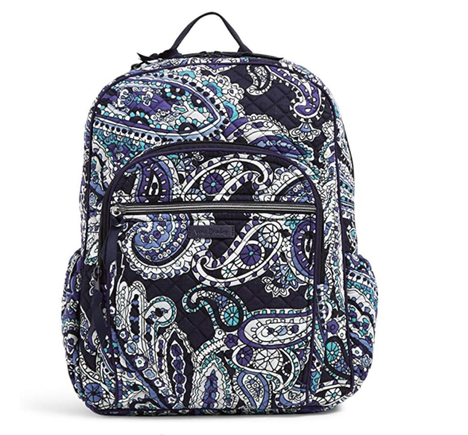 Women's Signature Cotton Campus Backpack (Deep Night Paisley)