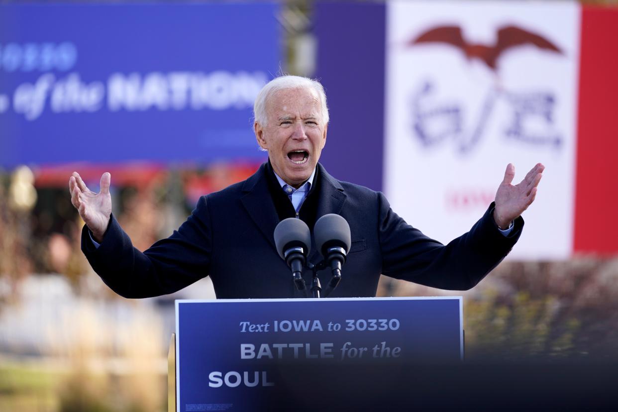 Election 2020 Biden (Copyright 2020 The Associated Press. All rights reserved)