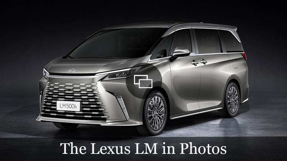 The 2024 Lexus LM in Photos