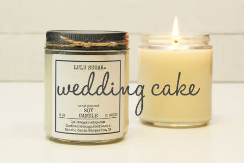 Wedding Cake Scented Candle