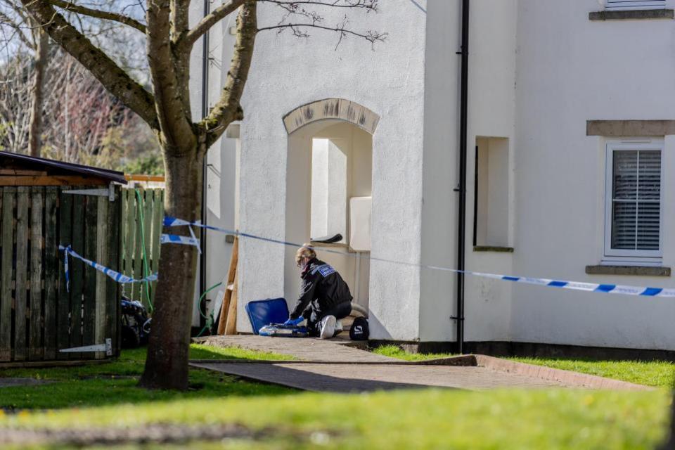 The Northern Echo: Police presence and CSI on scene in Staindrop