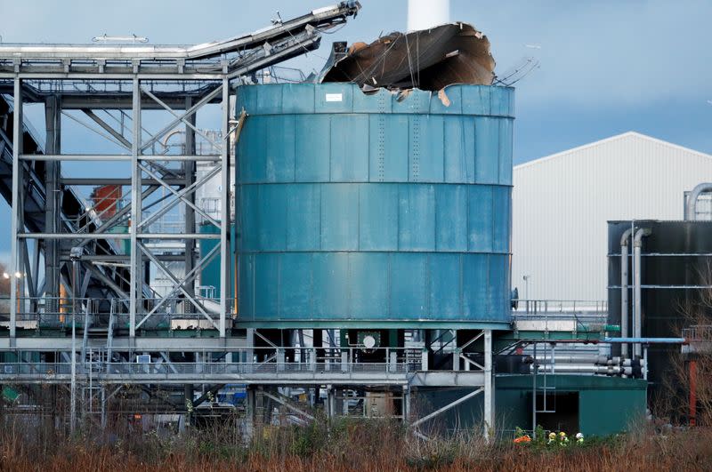 Explosion near Bristol