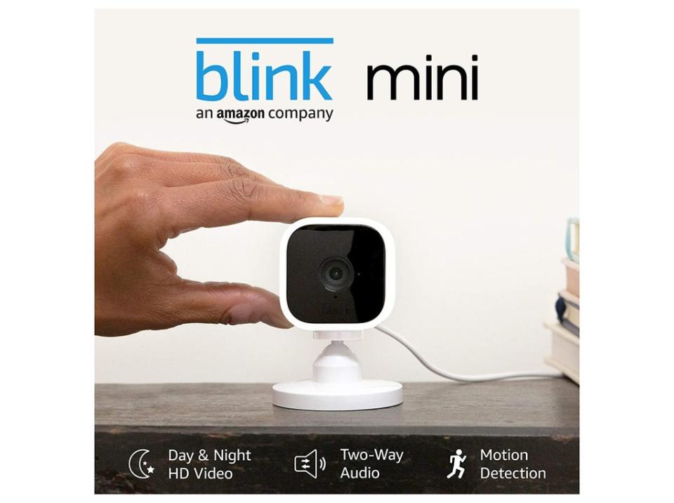 Blink mini compact indoor plug-in smart security camera: Was £64.99, now £43.98, Amazon.co.uk (IndyBest)