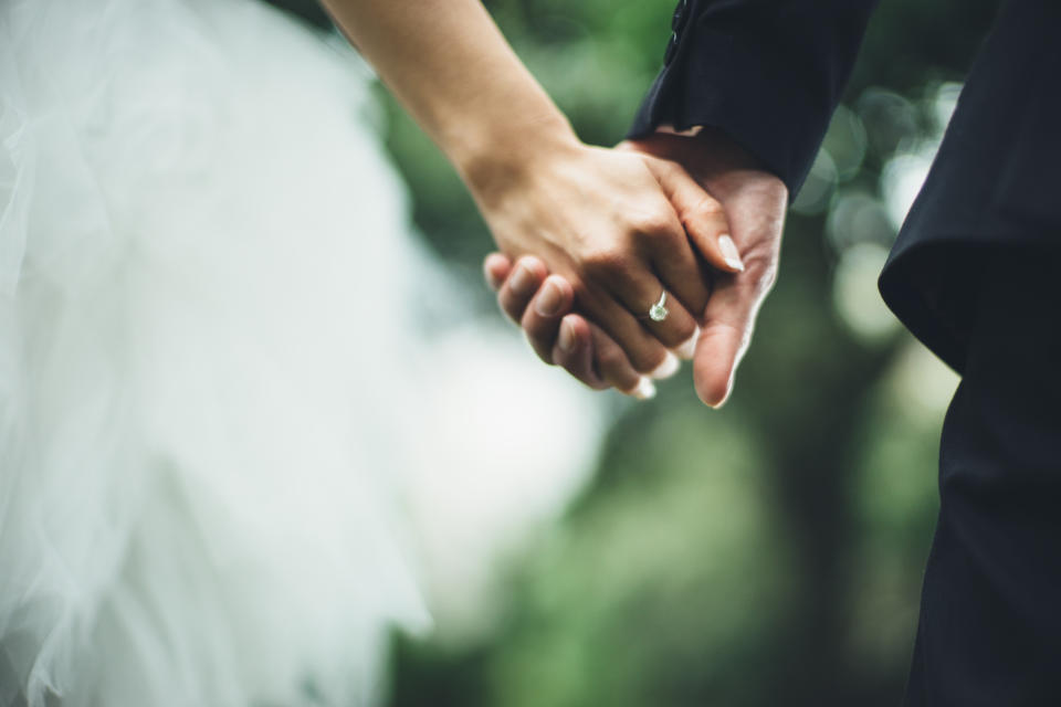 Poundland offers the chance to snap up bargain wedding items. Getty Images