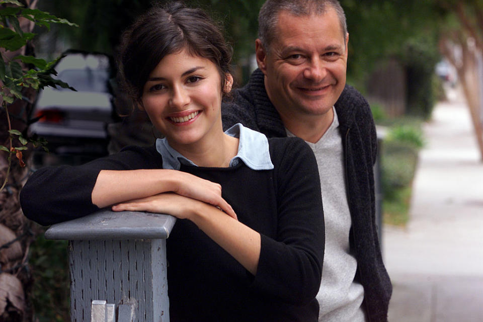 Actress Audrey Tautou and director Jean-Pierre Jeunet