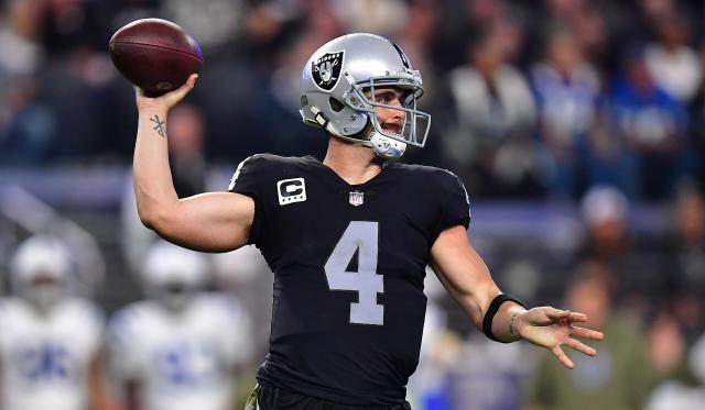 Panthers to meet with free agent Derek Carr at this week's combine