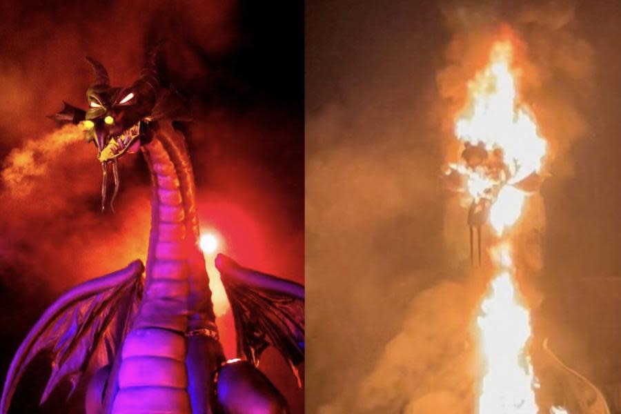 ¿Exceso de realismo? Atracción de Dragón se incendia en parque de Disney California