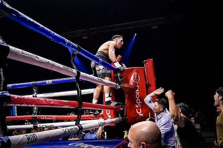 Lemos y el triunfo en 35 segundos que le devolvió la vida boxística