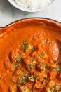 <p>This classic Indian dish is our go-to when we order takeaway, but it's actually so easy to make at home. The only ingredient you might not have already have in your pantry is garam masala—it's basically the Indian version of Chinese Five Spice powder. But once you have it, you can make this dish as much as you like!</p><p>Get the <a href="https://www.delish.com/uk/cooking/recipes/a30712169/easy-chicken-tikka-masala-recipe/" rel="nofollow noopener" target="_blank" data-ylk="slk:Chicken Tikka Masala;elm:context_link;itc:0;sec:content-canvas" class="link ">Chicken Tikka Masala</a> recipe.</p>