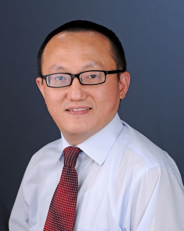 FILE PHOTO: Feng "Franklin" Tao, a professor at the University of Kansas, poses in this undated photo