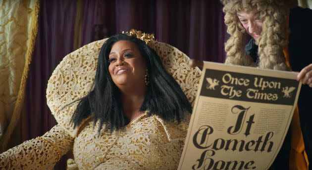 Alison Hammond in the Sainsbury's Christmas advert (Photo: Sainsbury's)