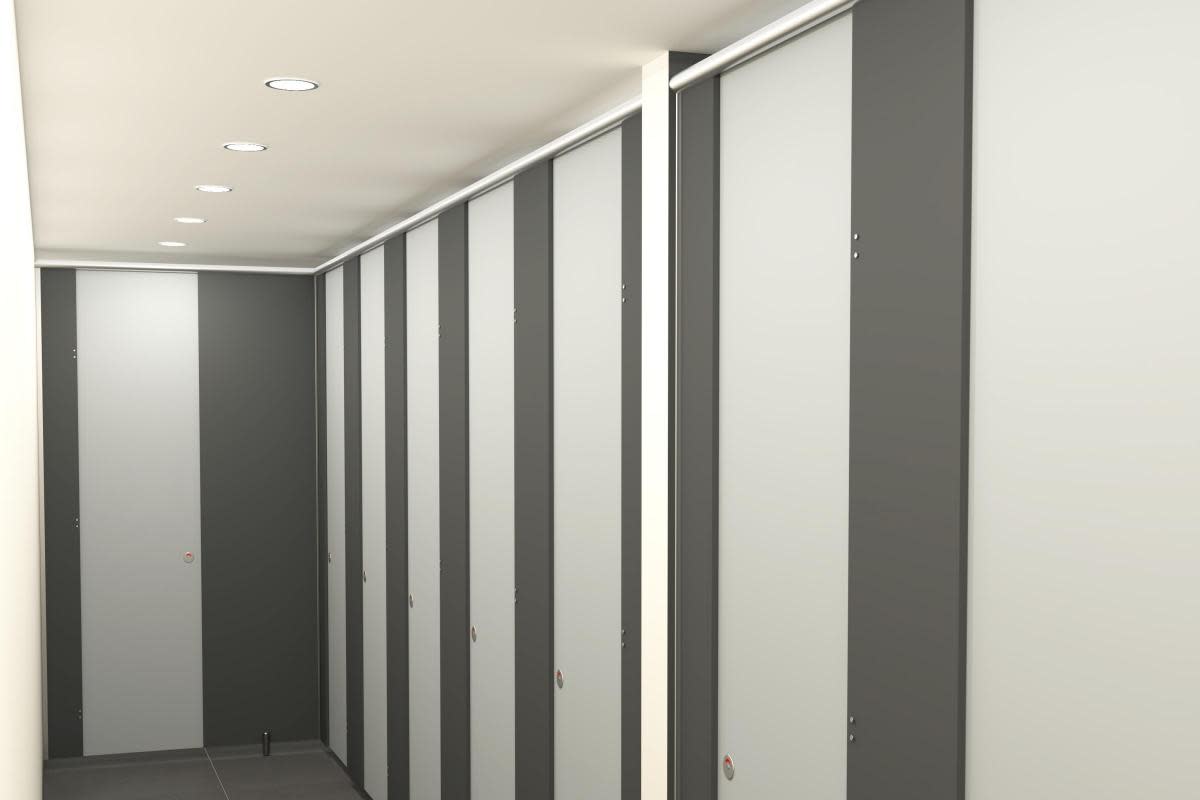 A changing room visual of the proposed refurbishment <i>(Image: Supplied)</i>