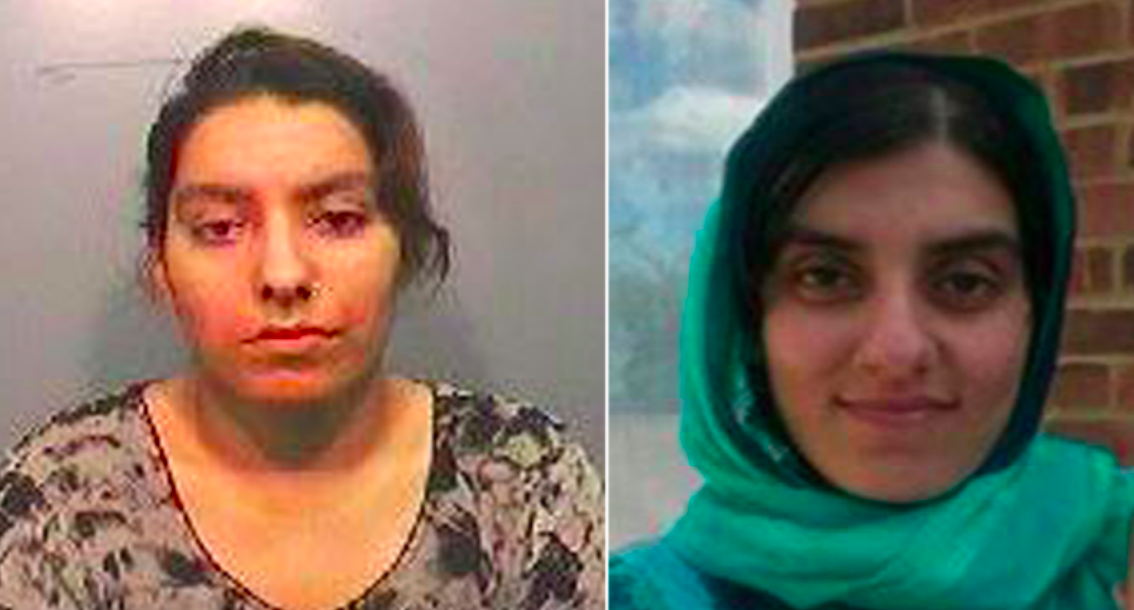 <em>Sabah Khan has been jailed for life for murdering her sister Saima (SWNS)</em>