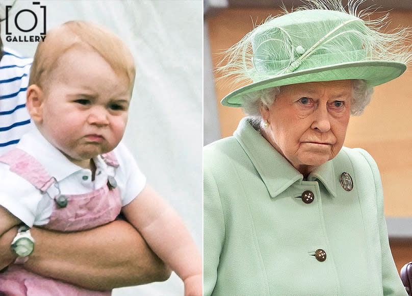 prince george photos,prince george facial expressions