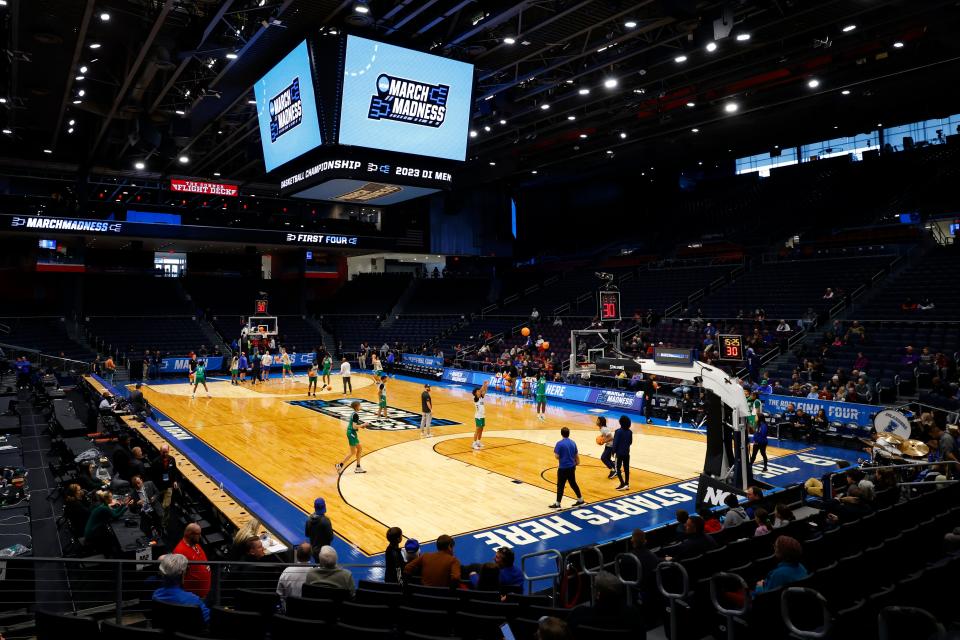 No. 16. Texas A&M-Corpus Christi plays No. 16 Southeast Missouri State in the NCAA Tournament's First Four round at the University of Dayton Arena on Tuesday.