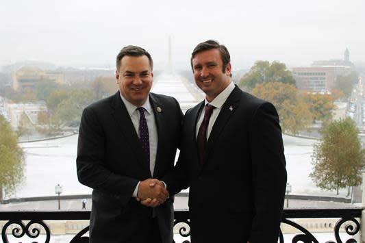 Rep. Richard Hudson, whose district includes Fort Liberty, met Master Sgt. Richard Stayskal in 2018 and filed a bill on his behalf. Hudson has filed a follow up bill, after Stayskal's military medical malpractice claim was denied.