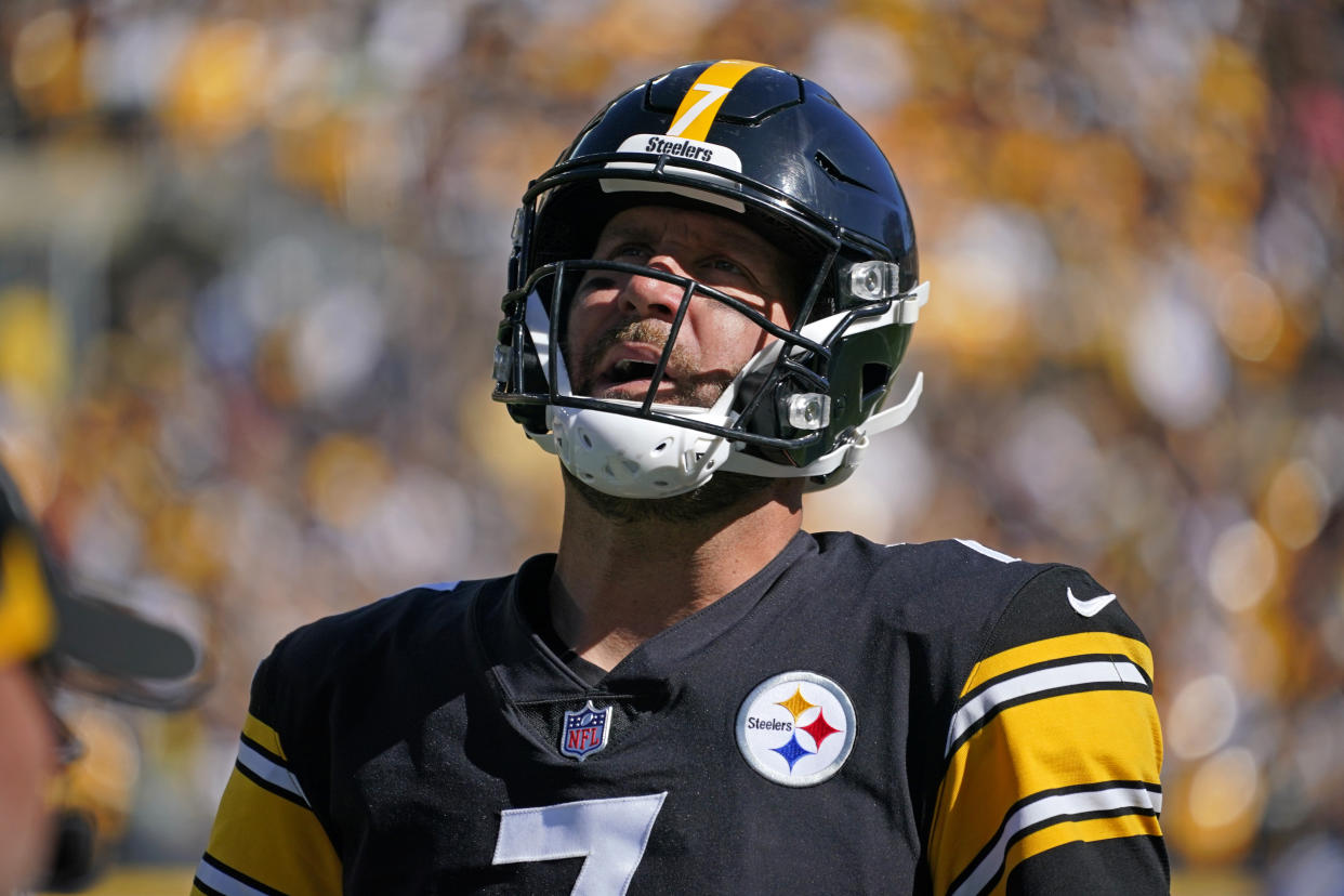 Ben Roethlisberger with the Steelers.