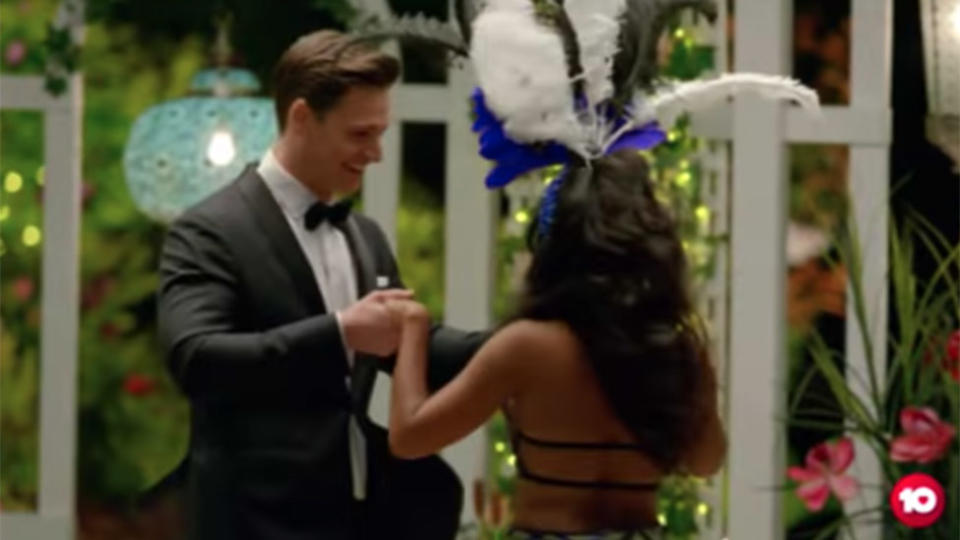 A samba dancer was one of the contestants on the Bachelor AU