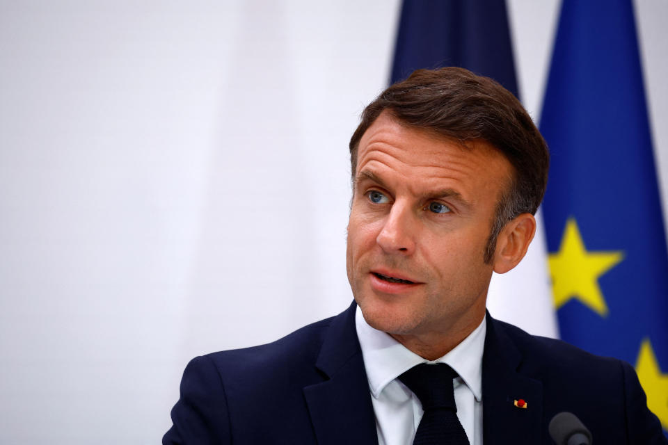 Emmanuel Macron. (Bild: REUTERS/Sarah Meyssonnier/Pool)