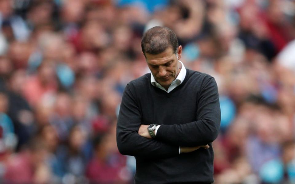 Slaven Bilic in firing line again with West Ham job under threat after Spurs defeat