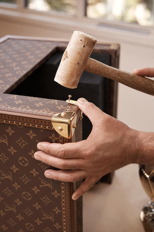 A ceremony to unveil Louis Vuitton's travel case for the 2018 FIFA