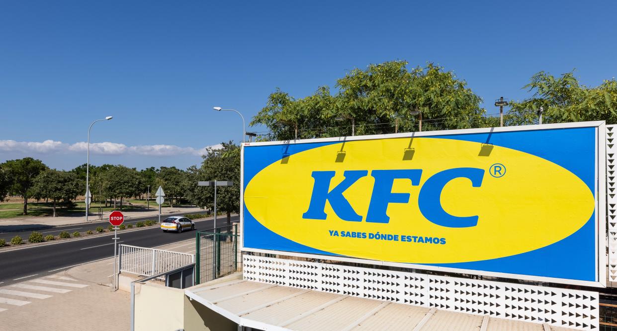  KFC Ikea billboard advertising . 