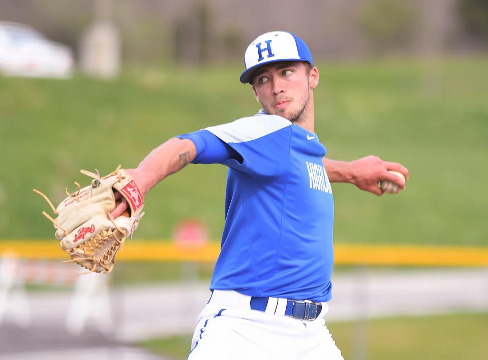 Drew Rom was named Kentucky Mr. Baseball as a senior at Highlands in 2018.